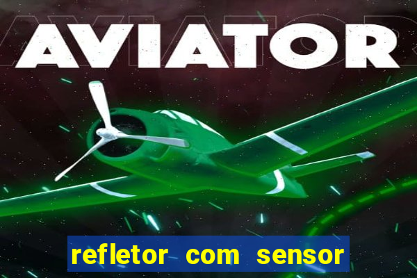 refletor com sensor noturno como instalar